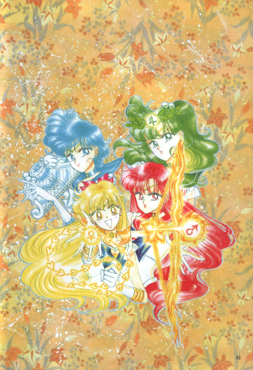 aino_minako hino_rei kino_makoto mizuno_ami sailor_moon takeuchi_naoko