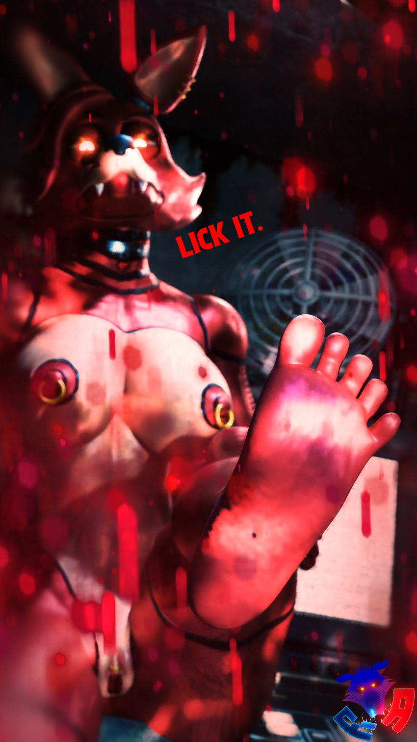 absurd_res blender_cycles feet five_nights_at_freddy's foot_fetish foot_focus foot_play footjob foxy_(disambiguation) foxy_(fnaf) hi_res huge_filesize rookieanimator210 scottgames sex