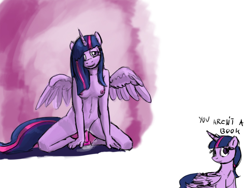 anthro breasts dildo dildo_penetration dildo_sitting equid equine female feral friendship_is_magic genitals horn kneeling looking_at_viewer mammal my_little_pony nude penetration pussy sex_toy sex_toy_penetration solo spread_wings twilight_sparkle_(mlp) warskunk_(artist) winged_unicorn wings