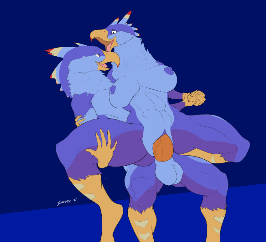 2021 abs accipitrid accipitriform anthro anthro_on_anthro anthro_penetrated anthro_penetrating anthro_penetrating_anthro avian balls beak big_balls big_breasts big_penis bird blue_body breasts brother brother_and_sister butt butt_from_the_front clitoral_hood clitoris dated digital_media_(artwork) digitigrade duo eagle eye_contact feather_tuft feathers female genitals golden_eagle hair hand_holding hand_on_arm hi_res incest_(lore) leg_grab looking_at_another male male/female multicolored_body multicolored_feathers navel neck_tuft nipples on_bottom on_top open_mouth penetration penis pussy reverse_cowgirl_position romantic romantic_couple selfcest sex shredded_wheat sibling signature simple_background sister sitting spiky_hair spread_legs spreading square_crossover stahl_(rhodysia) sturm_(rhodysia) tongue true_eagle tuft vaginal vaginal_penetration vein veiny_penis