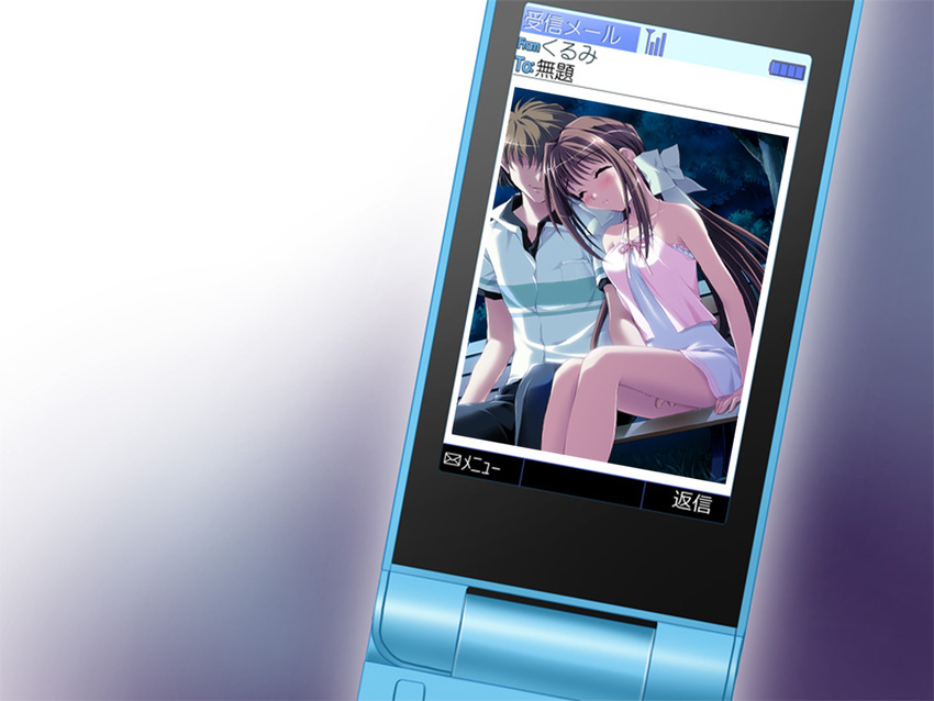 absurdres cellphone cheating highres kakyuusei kakyuusei_2 netorare ntr phone saimon_tamaki