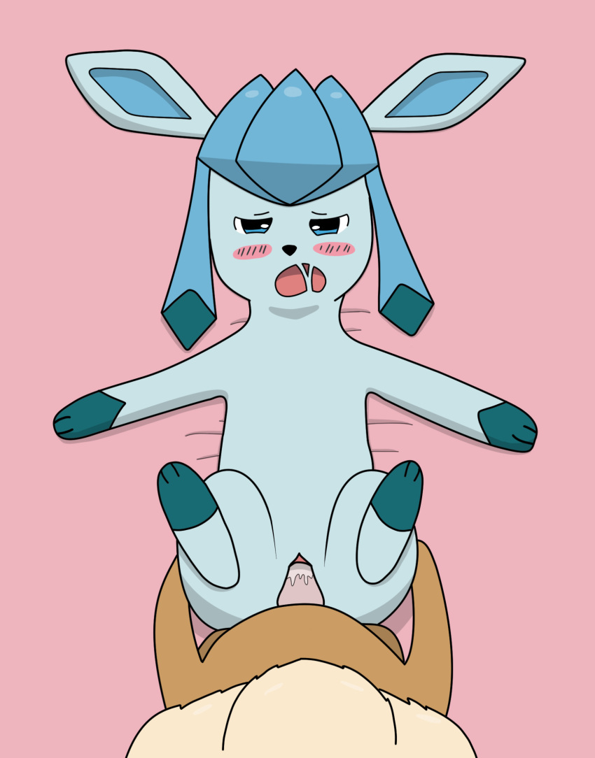 bodily_fluids colored duo eevee eeveelution female female_focus female_penetrated feral first_person_view from_front_position genital_fluids genitals glaceon hi_res looking_pleasured lying male male/female male_penetrating male_penetrating_female missionary_position nintendo on_back penetration penile penile_penetration penis penis_in_pussy pok&eacute;mon pok&eacute;mon_(species) pussy pussy_juice raian sex solo_focus vaginal vaginal_penetration video_games