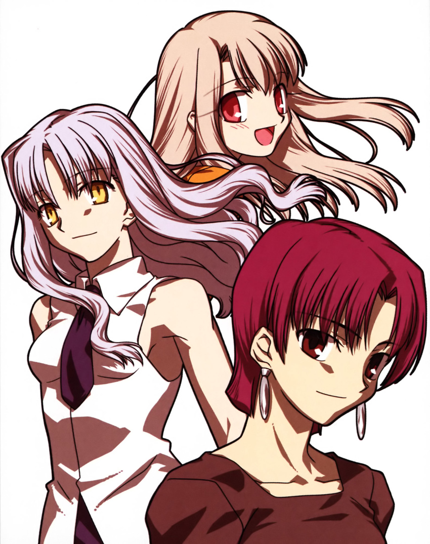 bazett_fraga_mcremitz fate/hollow_ataraxia fate/stay_night highres illyasviel_von_einzbern karen_ortensia takeuchi_takashi type-moon type_moon