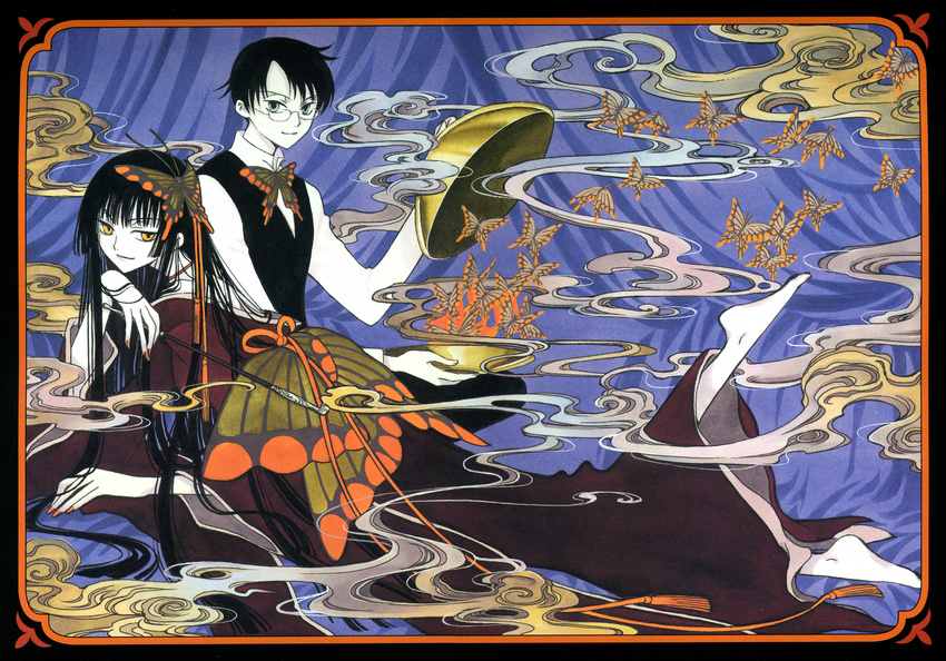 clamp ichihara_yuuko tagme watanuki_kimihiro xxxholic