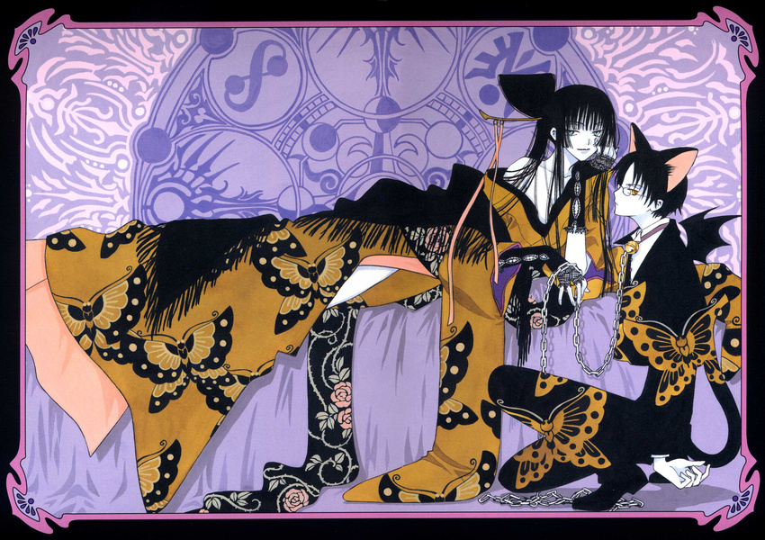 clamp ichihara_yuuko tagme watanuki_kimihiro xxxholic