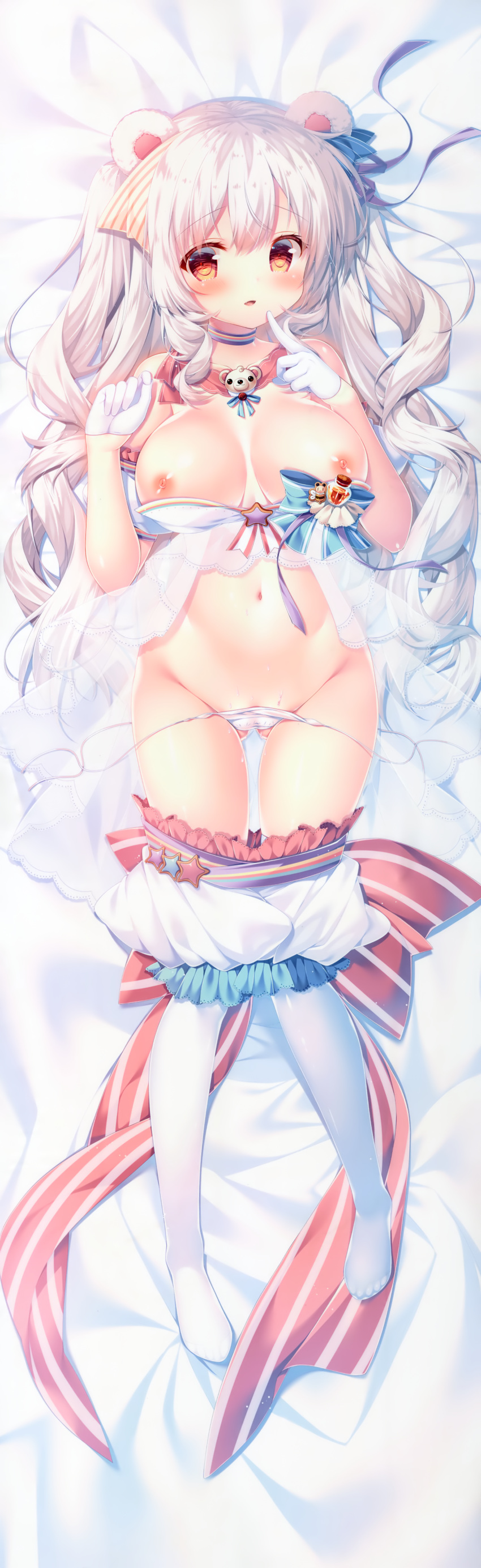 dakimakura hachimitsu_shoujo mitsumomo_mamu tagme