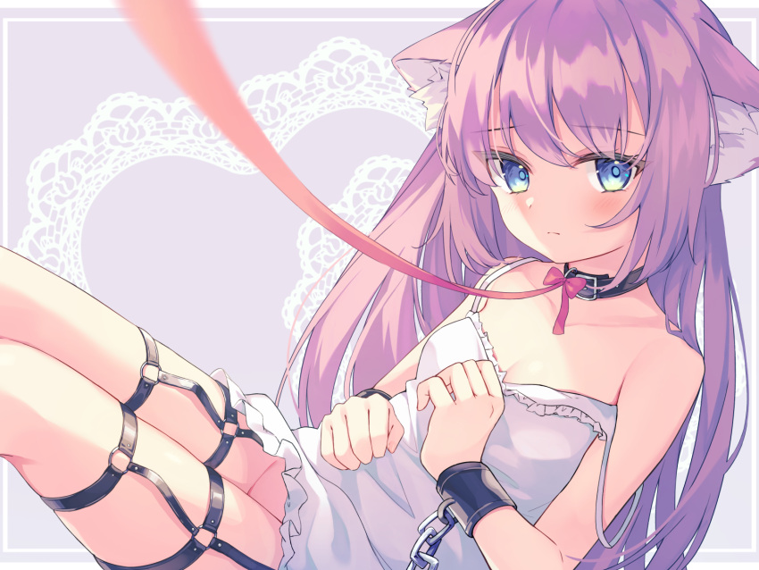 bondage dress nopan original tagme_(artist)