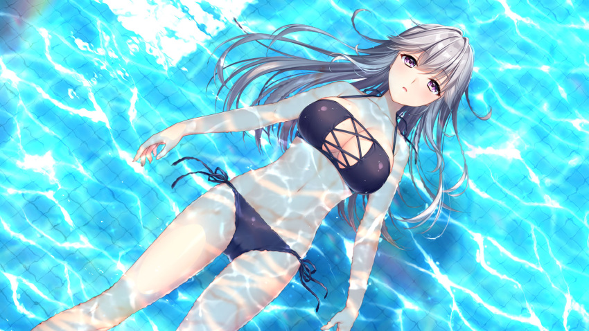 aino+links bikini game_cg sousaku_kanojo_no_renai_koushiki swimsuits wet yukisaki_erena