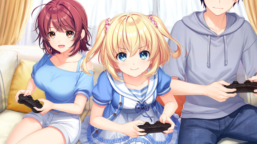 aino+links amahoshi_yuina game_cg nagima_yumemi sousaku_kanojo_no_renai_koushiki