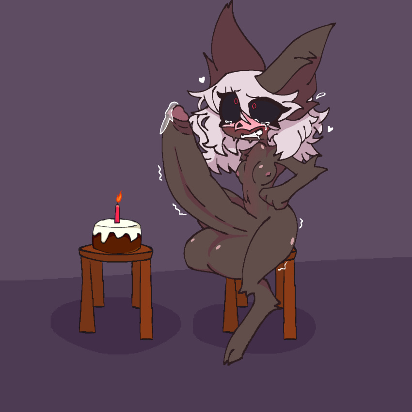 abdominal_bulge anal anal_penetration anthro ashen_(aurihev) aurihev_(artist) belly_blush big_breasts big_butt big_penis black_body black_fur blush blushing_profusely bodily_fluids body_blush breasts butt cake candle canid canine canis clenched_teeth crying cum cum_while_penetrated deep_penetration dessert dildo dildo_in_ass dildo_insertion ejaculation fist food fur genital_fluids genitals gynomorph hair hi_res huge_penis hyper hyper_genitalia hyper_penis intersex mammal neck_bulge object_in_ass orgasm pectoral_bulge penetration penis pink_hair ridiculous_fit saliva sex_toy sex_toy_in_ass sex_toy_insertion shaking shaking_orgasm solo tears tears_of_pleasure teeth thick_thighs wide_hips wolf