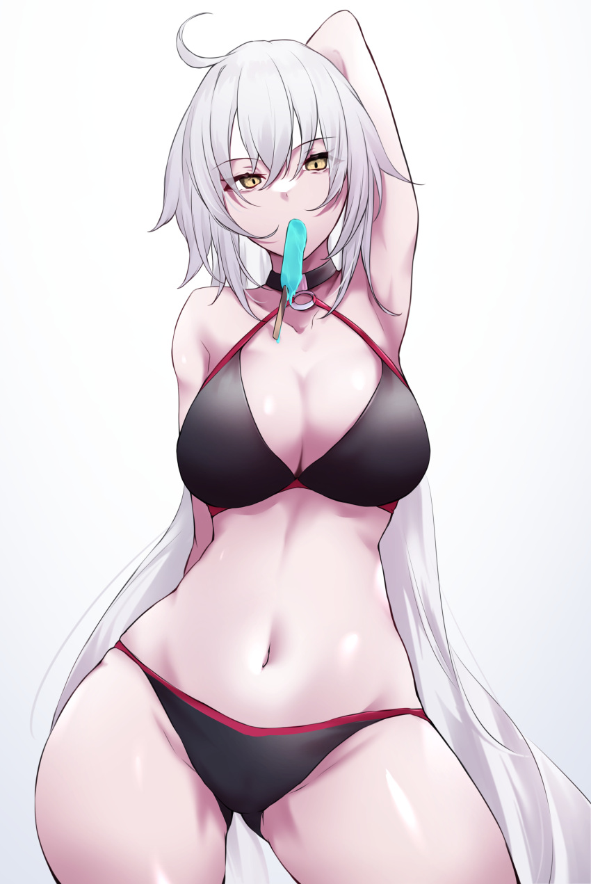 bikini fate/grand_order jeanne_d'arc jeanne_d'arc_(alter)_(fate) swimsuits yuki_maccha_(yukimattya10)