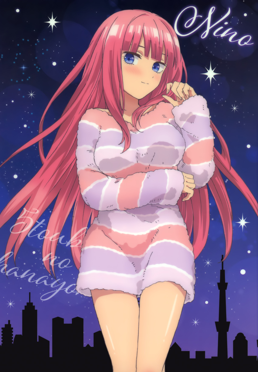 5-toubun_no_hanayome nakano_nino pajama tagme