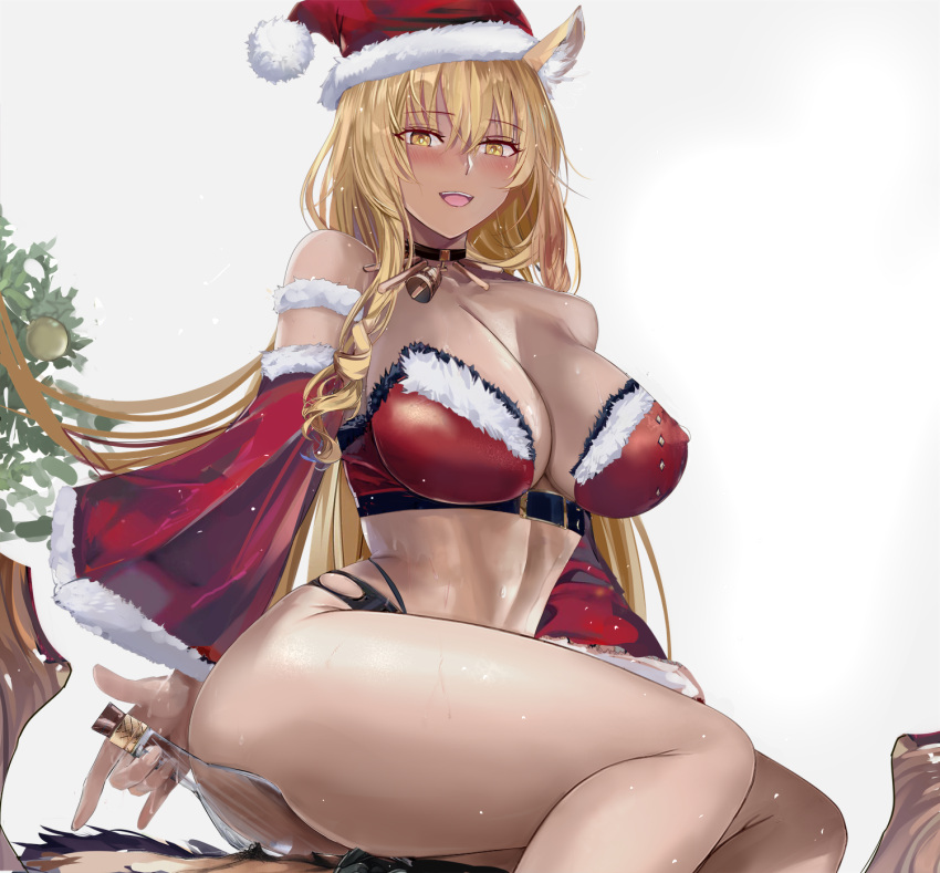 animal_ears bra christmas misako pantsu tagme