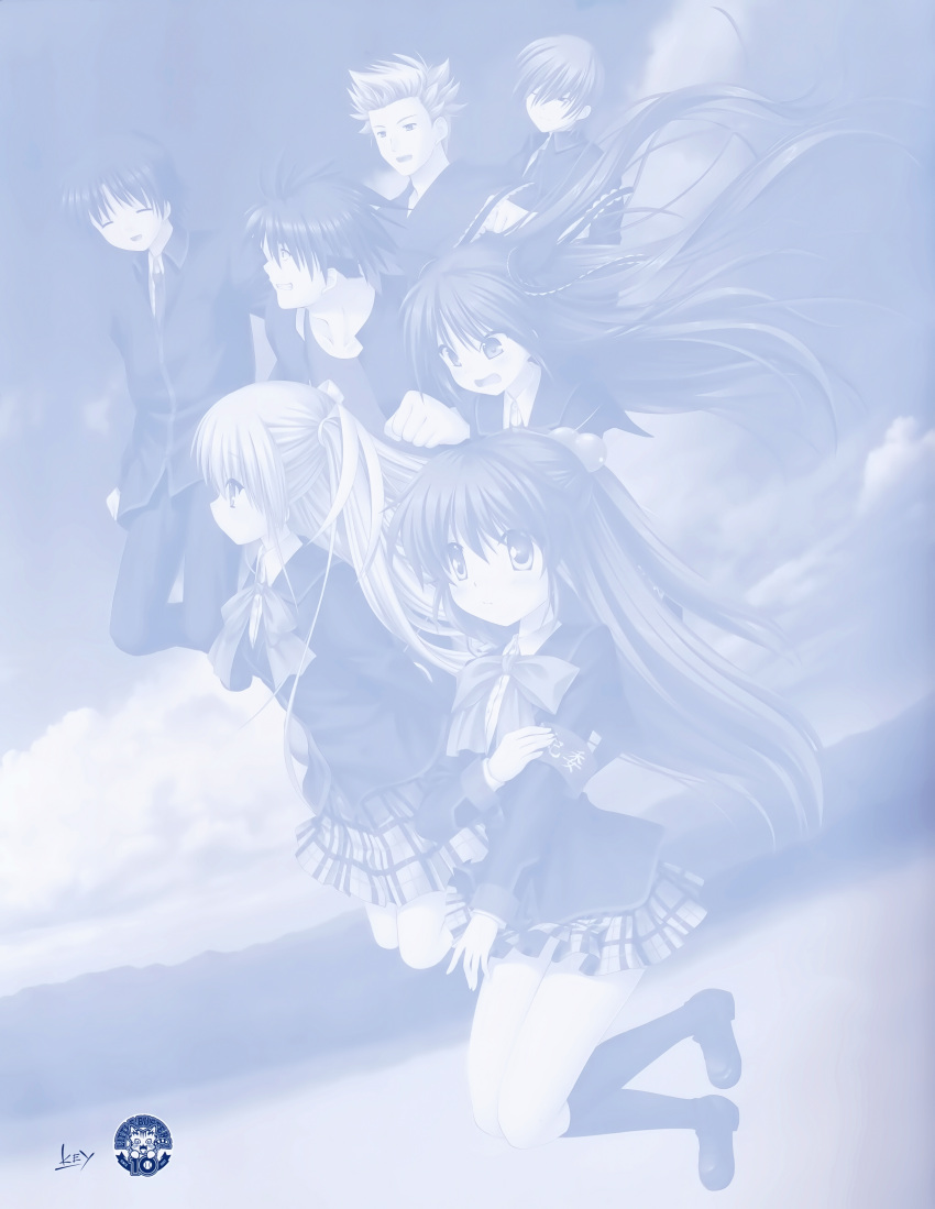 futaki_kanata hinoue_itaru inohara_masato key little_busters! miyazawa_kengo na-ga naoe_riki natsume_kyosuke sasasegawa_sasami tokido_saya