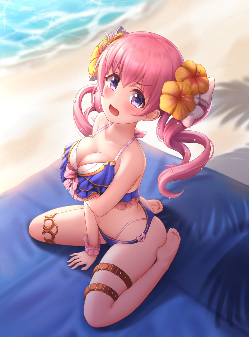 bikini breast_hold cementite princess_connect princess_connect!_re:dive swimsuits