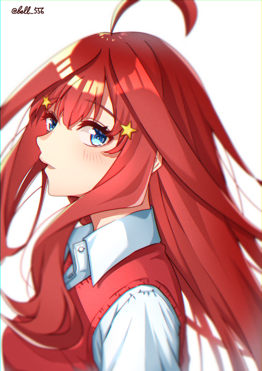 5-toubun_no_hanayome nakano_itsuki seifuku sweater tagme