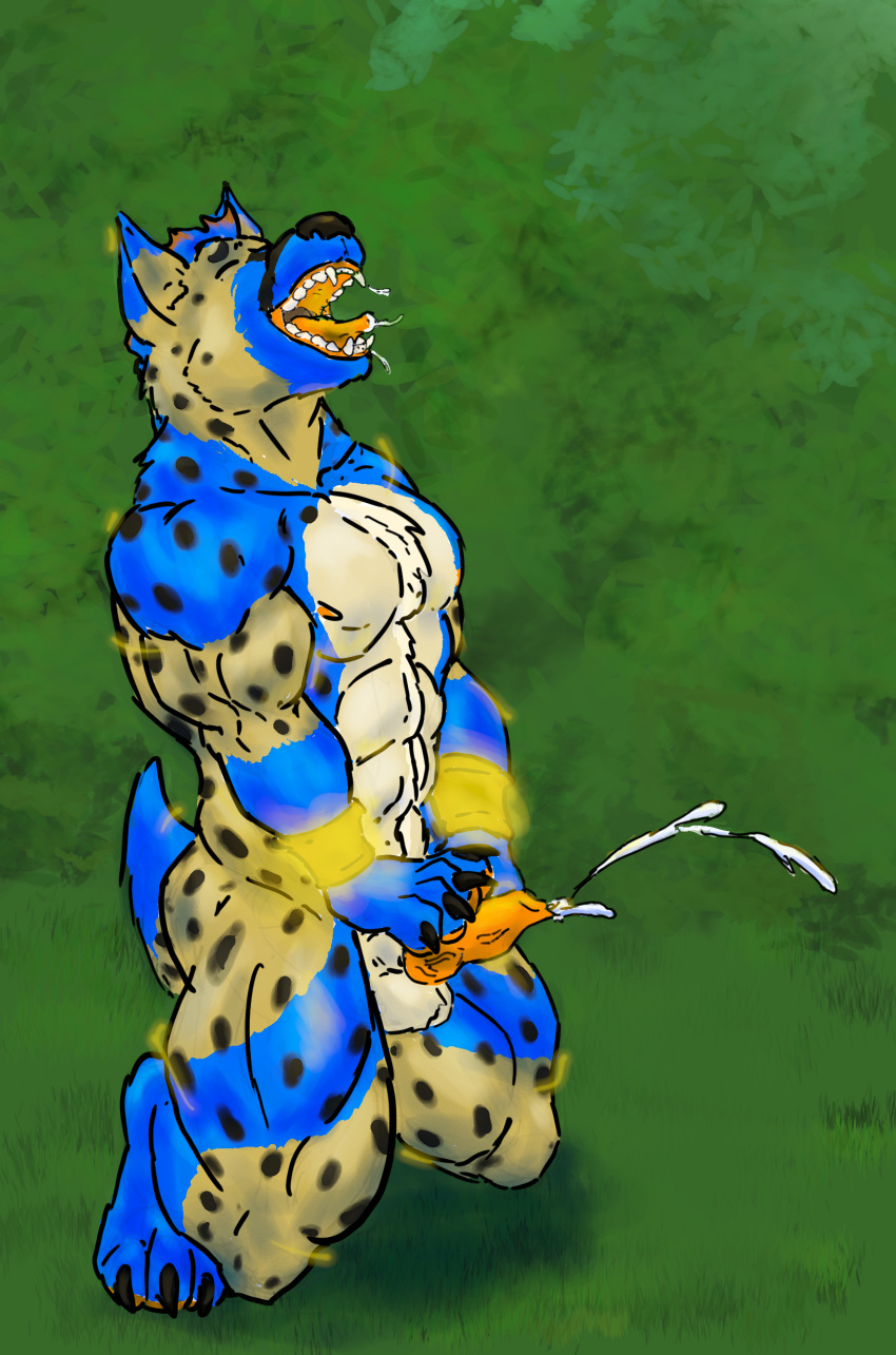 absurd_res anthro duo fusing fusion hi_res lancethewereyena male male/male solo