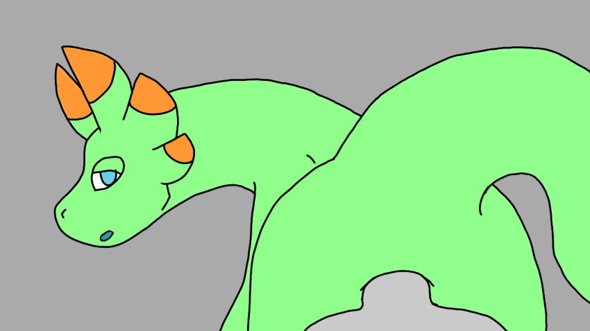 16:9 ambiguous_gender animated asian_mythology big_penis big_tail blue_eyes blue_mouth delta's_art dragon duo east_asian_mythology eastern_dragon feral first_person_view genitals green_body green_scales grey_background half-closed_eyes long_neck looking_at_viewer looking_pleasured male male/ambiguous male_on_feral mythology narrowed_eyes on_bottom on_top penis reverse_cowgirl_position scales sex short_playtime simple_background widescreen