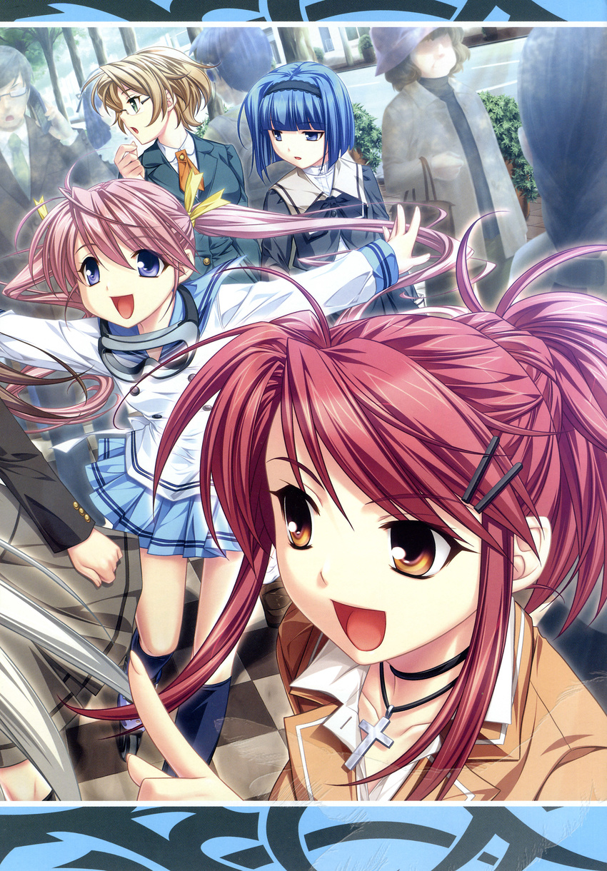 kayaba_akaneko minamoto_rui narutaki_koyori rui_wa_tomo_wo_yobu saeki_hokuto shirasaya_iyo