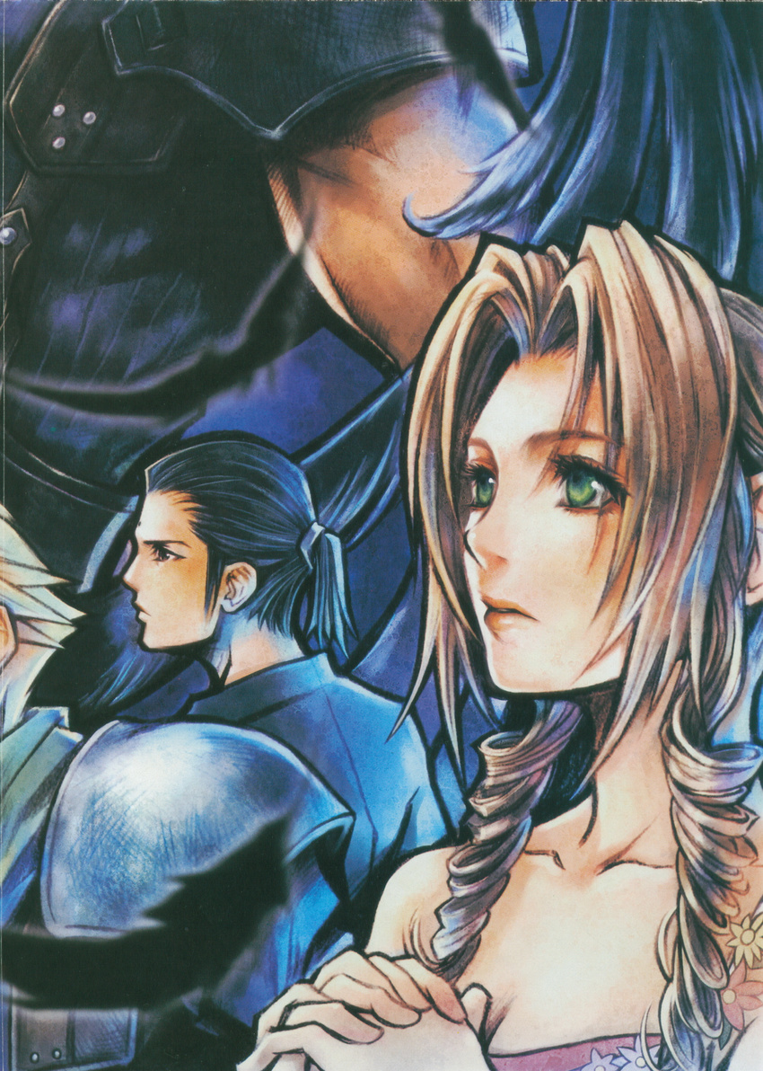 aerith_gainsborough crisis_core final_fantasy final_fantasy_vii nomura_tetsuya tseng