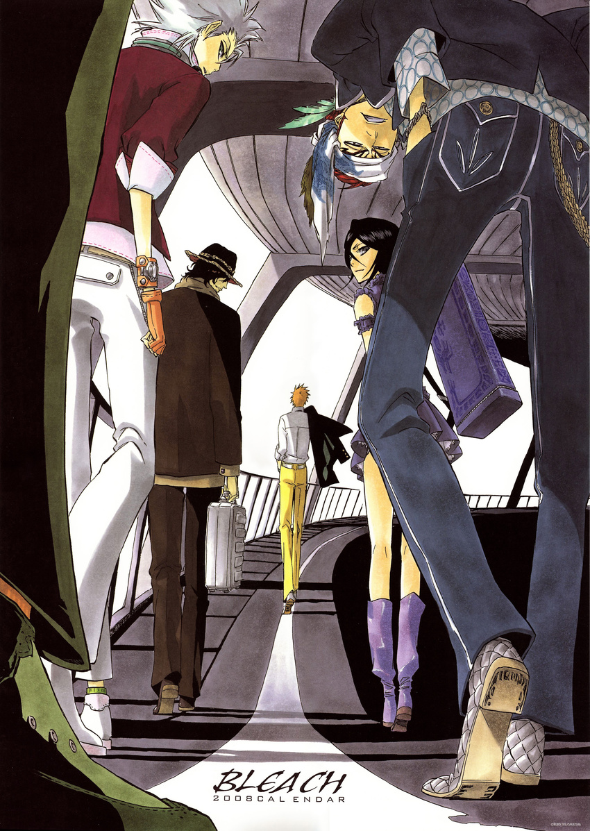 abarai_renji bleach hitsugaya_toushirou kuchiki_rukia kurosaki_ichigo tite_kubo yasutora_sado