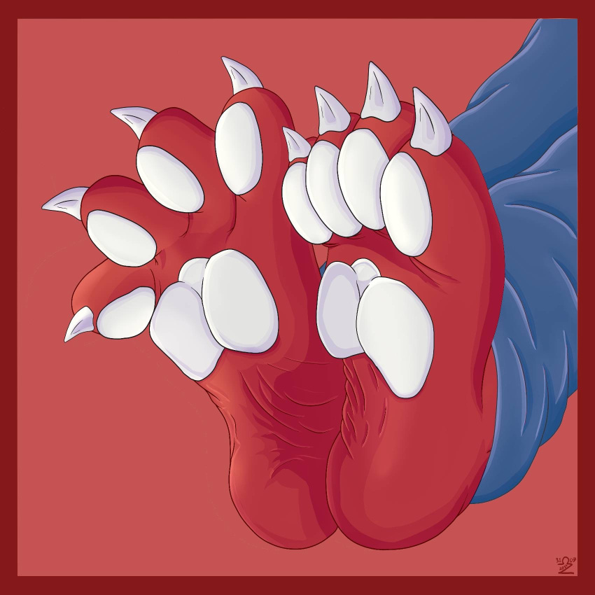 1:1 anthro barefoot charles_the_stray_kitty domestic_cat feet felid feline felis foot_focus fur hi_res hindpaw male mammal ohmagaz paws red_body red_fur solo spread_toes toe_curl toes