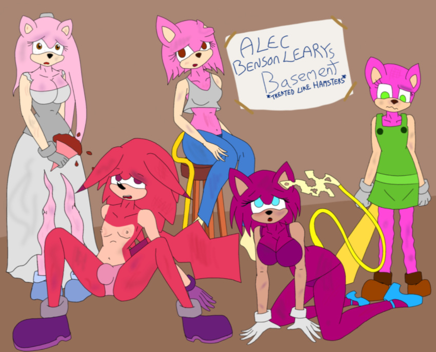 blue_eyes bra breasts bride bride_rosechu brit-tay_rosechu brown_eyes bulge cleavage clothed clothing dress eponasuu eulipotyphlan fan_character flower fur green_eyes hedgehog male mammal mary_rosechu moe_rosechu nipples pink_body pink_eyes pink_fur plant purple_eyes rosechu_(species) sega sitting sonic_the_hedgehog_(series) sonichu_(series) sonichu_(species) underwear