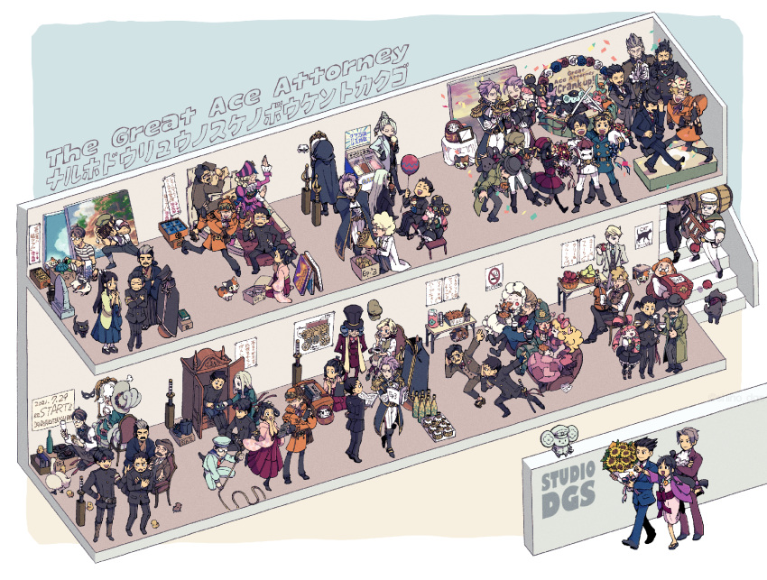 6+boys 6+girls :t :| =3 ^_^ absolutely_everyone ace_attorney adjusting_clothes adjusting_headwear afro albert_harebrayne alcohol animal animal_on_back animal_on_lap apple apron arm_around_back arm_behind_back arm_hair arm_up armband armband_removed arms_behind_back arrow_(symbol) artist_name ascot ashley_graydon balloon bandana bangs barok_van_zieks barrel basket beard bell belt belt_pouch bench bird black_cloak black_coat black_dress black_eyes black_flower black_footwear black_gloves black_hair black_hakama black_headwear black_jacket black_legwear black_pants black_rose black_shirt black_vest blonde_hair blood blood_from_mouth bloomers blowing blue_bow blue_bowtie blue_cloak blue_coat blue_eyes blue_flower blue_hair blue_hakama blue_jacket blue_necktie blue_pants blue_ribbon blue_rose blue_sailor_collar blunt_bangs blush blush_stickers bonnet book boots border bottle bouquet bow bowler_hat bowtie box bracelet breast_pocket breath brothers brown_apron brown_coat brown_footwear brown_hair brown_headwear brown_jacket brown_kimono brown_legwear brown_necktie brown_pants brown_vest bun_cover buttons cabbie_hat camera capcom capelet cardboard_box carrying cat cat_flap chair child clapping clenched_hand clenched_hands clenched_teeth clipboard cloak closed_eyes closed_mouth clothed_animal clothes coat coin collar collared_shirt colored_sclera commentary_request confetti constricted_pupils copyright_name couple courtney_sithe cross_scar crossdressing crossed_arms crossed_legs crossed_swords cup dancing daruma_doll deerstalker detached_sleeves dirty dirty_clothes disposable_cup dog dot_mouth double_bun dress drink drinking_glass duck duckling earrings eating english_commentary english_text enoch_drebber epaulettes everyone eye_contact eyebrows_visible_through_hair eyewear_on_head eyewear_on_headwear facial_hair fake_facial_hair fake_mustache father_and_daughter fedora feeding fingerless_gloves fish_and_chips flat_chest floral_print flower food food_bite forehead fork formal fox_mask freckles frilled_apron frilled_dress frilled_gloves frilled_shirt frilled_sleeves frills from_behind fruit full_body fur-trimmed_coat fur-trimmed_sleeves fur_hat fur_trim genshin_asogi geta gina_lestrade glasses gloves goggles green_coat green_dress green_footwear green_headwear green_jacket green_necktie green_pants green_sailor_collar green_sclera green_vest grey_hair grey_headwear grey_jacket grey_legwear grey_pants grey_shirt grin hair_bow hair_intakes hair_ribbon hair_rings hakama hakama_skirt half-closed_eyes hand_on_another's_shoulder hand_on_hip hand_to_own_mouth hand_up hands_on_own_cheeks hands_on_own_face hands_up haori happy hat hat_flower hat_removed head_back headband headpat headwear_removed heart heel_up helmet herlock_sholmes high_collar high_ponytail highres holding holding_balloon holding_book holding_bouquet holding_box holding_camera holding_clipboard holding_clothes holding_coin holding_cup holding_food holding_fork holding_fruit holding_instrument holding_pen holding_sword holding_weapon hood hood_up hooded_cloak ice_cream ice_cream_cone index_finger_raised indoors instrument iris_wilson jacket japanese_clothes jester jewelry jezaille_brett jingle_bell joan_garrideb john_garrideb john_wilson juliet_sleeves katana kazuma_asogi kimono klint_van_zieks knee_boots kneehighs kneeling knees_together_feet_apart labcoat ladder leaning_forward leaning_to_the_side leg_up legs_apart legs_together licking light_blush long_hair long_sleeves looking_at_animal looking_at_another looking_at_viewer looking_back looking_down looking_to_the_side looking_up low-tied_long_hair mael_stronghart magatama magatama_necklace magnus_mcgilded maid_apron male_focus mask mask_on_head mask_removed masked_apprentice_(ace_attorney) masquerade_mask maya_fey medal miles_edgeworth mirror mixed-language_commentary mohawk multicolored_hair multiple_boys multiple_girls multiple_views mustache neck_ribbon neck_ruff neckerchief necklace necktie nervous nikolina_pavlova nose_blush o3o obi official_alternate_costume ok_sign old-fashioned_swimsuit on_chair on_floor one_knee opaque_glasses open_book open_clothes open_coat open_jacket open_mouth orange_capelet orange_coat orange_hair orange_headwear outstretched_arm over_shoulder own_hands_together painting_(object) pants pantyhose paper parted_bangs partial_commentary patch patches patricia_beate pear pen pencil_behind_ear phoenix_wright phoenix_wright:_ace_attorney phoenix_wright:_ace_attorney_-_trials_and_tribulations picture_frame pince-nez pink_hair pink_kimono plaid plaid_legwear platform_footwear plump pocket pointing pointy_footwear police_hat polishing ponytail pop_windibank pouch powder_puff puffy_pants puffy_short_sleeves puffy_sleeves purple_dress purple_eyes purple_footwear purple_hair purple_hakama purple_headwear purple_jacket purple_necktie purple_pants purple_ribbon purple_scarf purple_shirt raiten_menimemo reaching_out red_ascot red_bow red_bowtie red_coat red_dress red_flower red_headband red_headwear red_jacket red_legwear red_neckerchief red_necktie red_pants red_ribbon red_rose red_vest rei_membami ribbon roly_beate romaji_text rose running ryunosuke_naruhodo sailor sailor_collar sandals sash satoru_hosonaga scar scar_on_face scarf script seishiro_jigoku seiza shared_scarf shino_(shino_dgs) shiny shiny_hair shirt shoes short_hair short_sleeves shovel siblings sidelocks sign sitting skirt sleeping sleeveless sleeveless_dress smile smoke socks soseki_natsume sparkle spiked_hair spoilers squatting stairs standing standing_on_one_leg statue steak striped striped_headwear striped_legwear striped_ribbon striped_scarf striped_swimsuit stuffed_animal stuffed_bunny stuffed_cat stuffed_toy suit suitcase sun_hat sunflower susato_mikotoba suspenders swan sweat sweater_vest swimsuit sword tabi table taking_picture tape tchikin_strogenov tea teacup teeth the_great_ace_attorney the_great_ace_attorney:_adventures the_great_ace_attorney_2:_resolve thermos thumbs_up tied_hair tiptoes toast_(gesture) tobias_gregson toby_(ace_attorney) tongs tongue tongue_out top_hat topknot towel translation_request trash_can turtle twintails twitter_username two-tone_hair underwear ushanka v-shaped_eyebrows vest violin wagahai_(ace_attorney) waist_apron waiter walking wardrobe watermark wavy_mouth weapon white_apron white_ascot white_border white_coat white_flower white_gloves white_headwear white_legwear white_pants white_ribbon white_rose white_shirt wide-eyed william_shamspeare wine wine_bottle wine_glass wristband x_anus yellow-framed_eyewear yellow_flower yellow_kimono yellow_scarf yellow_sclera yokozuwari yujin_mikotoba