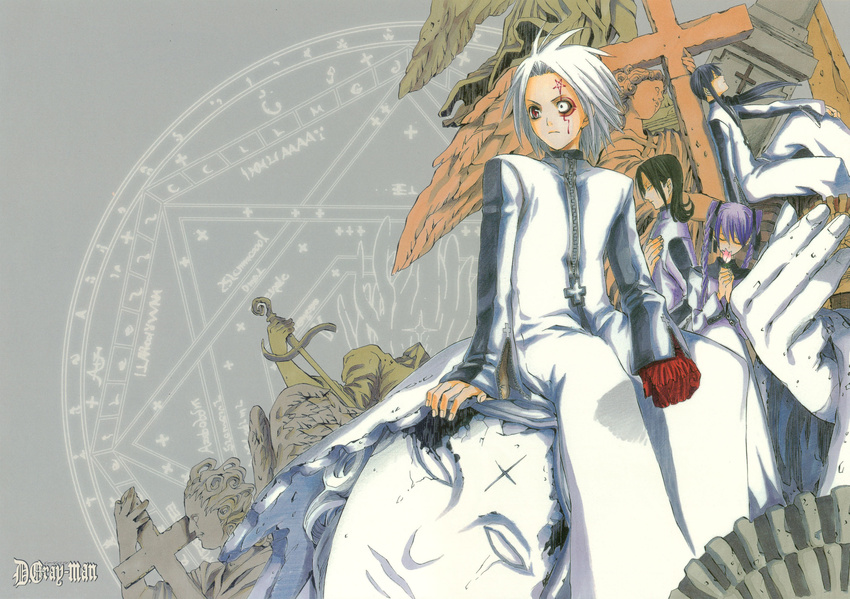 allen_walker d.gray-man hoshino_katsura kanda_yu komui_lee lenalee_lee