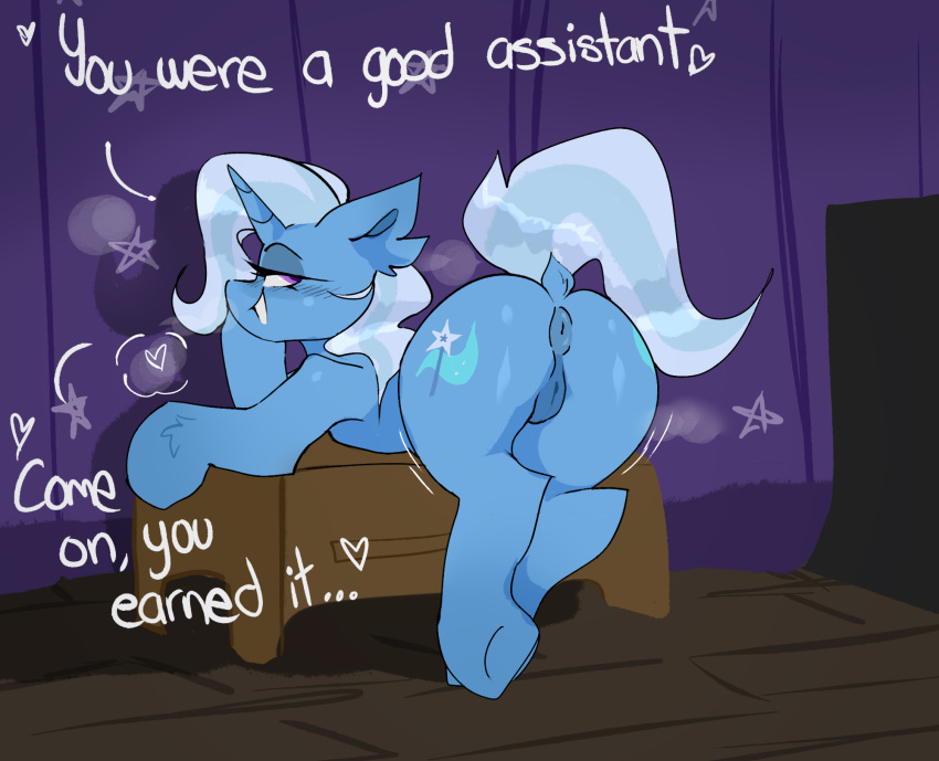 equid equine female friendship_is_magic hasbro hi_res horse mammal my_little_pony pony solo tombstonnie trixie_(mlp)