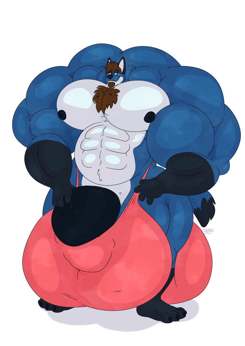 absurd_res andrew_montagne anthro balls big_balls big_muscles big_penis canid canine fox genitals hi_res huge_balls huge_muscles huge_penis hyper hyper_balls hyper_genitalia hyper_muscles hyper_penis male mammal multi_balls multi_genitalia muscular penis solo syanfolf