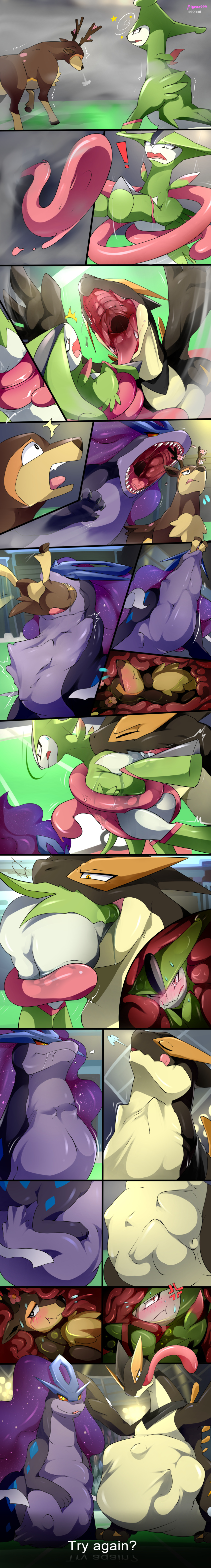 absurd_res ambiguous_gender ambiguous_pred ambiguous_prey annika_(pippuri) autumn_sawsbuck blush bodily_fluids brown_body brown_fur feral fur fusion green_body greninja group hi_res legendary_pok&eacute;mon long_image long_tongue lugia motion_lines mouth_shot nintendo open_mouth oral_vore paws pok&eacute;mon pok&eacute;mon_(species) pok&eacute;mon_fusion purple_body saliva sawsbuck seonmi stomach_acid struggling suicune surprised_expression sweat sweatdrop tall_image teeth tongue video_games virizion vore white_body