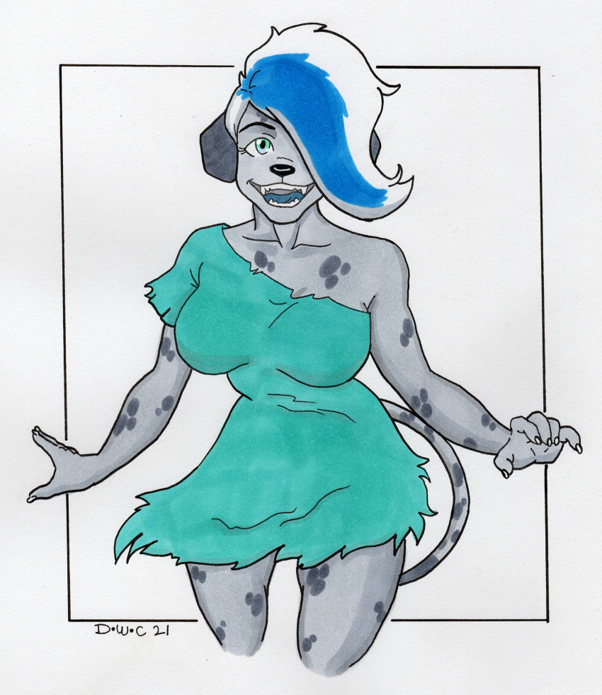 2021 anthro canid canine canis charlene_palmer dalmatian domestic_dog dreadwolfclaw1990 female ghost ghoul_school hanna-barbera hi_res mammal phantasma_(ghoul_school) scoo scooby-doo_(series) spirit