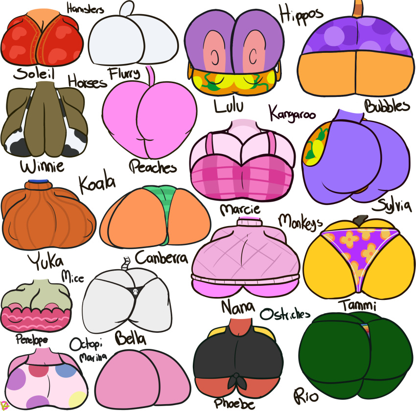 animal_crossing animal_print anthro apron apron_only avian bella_(animal_crossing) big_breasts big_butt bikini bird bottomwear breast_size_difference breasts bubble_butt bubbles_(animal_crossing) butt butt_size_difference canberra_(animal_crossing) cleavage clothed clothing common_hippopotamus cow_print cricetid english_text equid equine female flurry_(animal_crossing) group hamster haplorhine hi_res hippopotamid horse kangaroo klutzatdusk koala lulu_(animal_crossing) macropod mammal marcie_(animal_crossing) marina_(animal_crossing) marsupial monkey mostly_nude mouse murid murine nana_(animal_crossing) nintendo nipple_slip no_underwear octopus ostrich peaches_(animal_crossing) penelope_(animal_crossing) phoebe_(animal_crossing) primate print_panties ratite rio_(animal_crossing) rodent shirt soleil_(animal_crossing) sweater swimwear sylvia_(animal_crossing) tammi_(animal_crossing) tank_top text thong tight_bottomwear tight_clothing topwear under_boob underwear upskirt video_games vombatiform winnie_(animal_crossing) yuka_(animal_crossing)