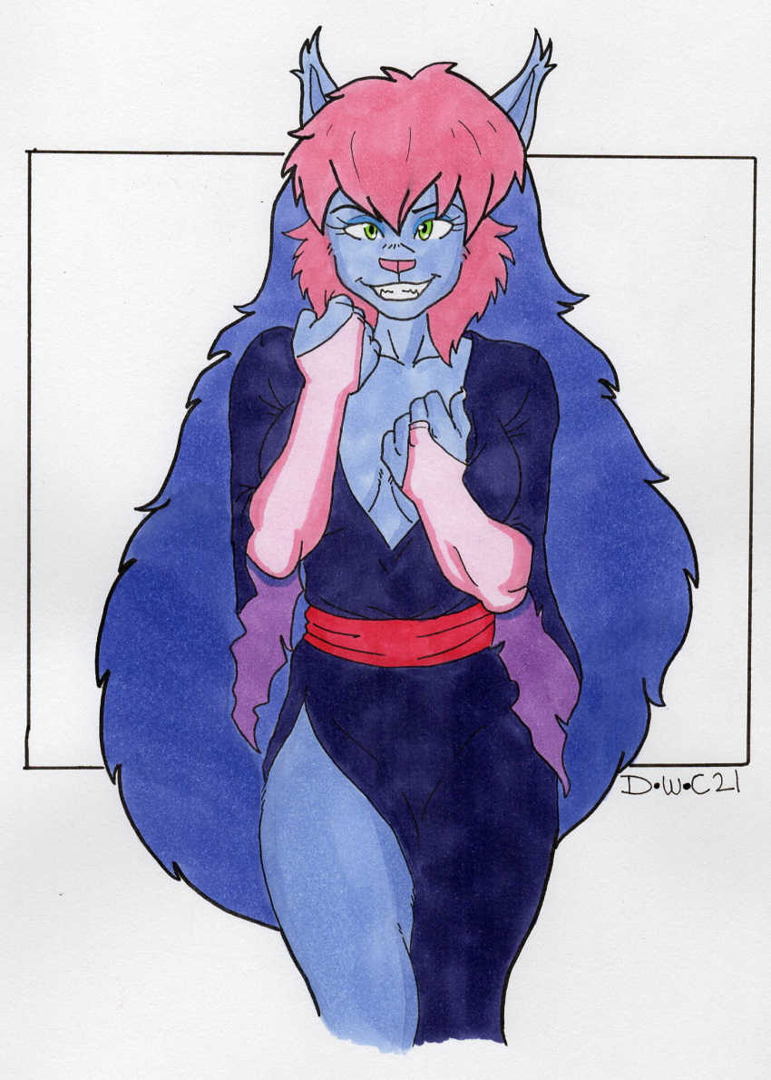 anthro dreadwolfclaw1990 felid feline female ghoul_school halloween hanna-barbera hi_res holidays lynx mammal samantha_daring scooby-doo scooby-doo_(series) sibella_dracula vampire