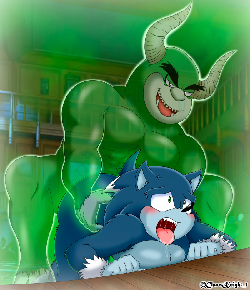 anal anal_penetration animal_humanoid anthro anthro_penetrated blue_body blue_eyes blue_fur blush bodily_fluids duo eulipotyphlan eye_scar facial_scar forced from_behind_position fur ghost green_body green_eyes green_fur hi_res humanoid humanoid_on_anthro humanoid_penetrating humanoid_penetrating_anthro male male/male male_penetrated male_penetrating male_penetrating_male mammal mammal_humanoid penetration rape red_eyes saliva saliva_on_tongue scar sega sex sonic_the_hedgehog_(series) sonic_the_werehog sonic_unleashed spirit the_knight were wereeulipotyphlan werehog