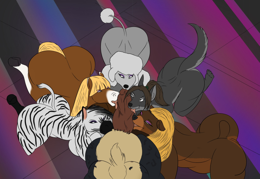 absurd_res afro anne_tayven_(hth_studios) anthro big_butt big_penis brown_bear butt canid canine canis domestic_dog equid equine felid female gangbang genitals grizzly_bear group group_sex hi_res horse hth_studios jimmy_the_lynx kendra_(hth) male male/female mammal panthra78 penis poodle sex tanya_winters_(hth) ursid ursine valeryia_(hth) vivian_(hth) wolf zebra