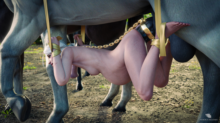 16:9 3d_(artwork) 4k abdominal_bulge absurd_res accessory anal animal_genitalia animal_penis belly_riding bestiality big_penis blender_(software) bodily_fluids bound breasts chain ciri cock_ring cum cum_in_ass cum_inflation cum_inside digital_media_(artwork) equid equine equine_penis erection female female_on_feral female_penetrated fenrir's_revenge feral feral_penetrating feral_penetrating_human fuck_harness genital_fluids genitals hi_res horse huge_penis human human_on_feral human_penetrated inflation interspecies jewelry larger_male living_condom male male_penetrating mammal nipples nude penetration penis penis_accessory penis_jewelry restrained sex size_difference smaller_female the_witcher widescreen