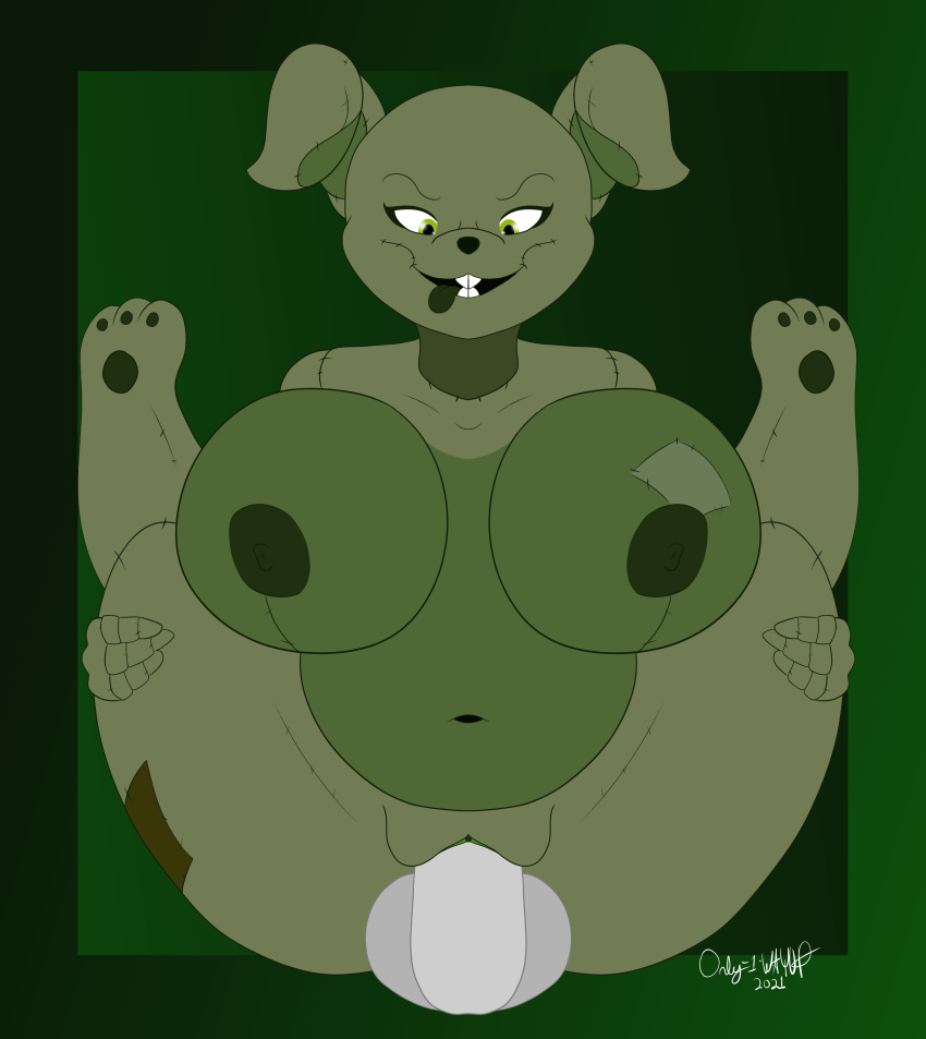 2021 absurd_res animatronic anthro balls belly big_breasts breasts chubby_female digital_drawing_(artwork) digital_media_(artwork) female female_penetrated five_nights_at_freddy's five_nights_at_freddy's_4 genitals hi_res imminent_sex lagomorph leporid looking_at_viewer machine mammal navel nipples nude only-1-wayup overweight penetration penis plushtrap_(fnaf) pussy rabbit robot short_stack signature simple_background slightly_chubby smile solo teeth thick_thighs vaginal vaginal_penetration video_games wide_hips