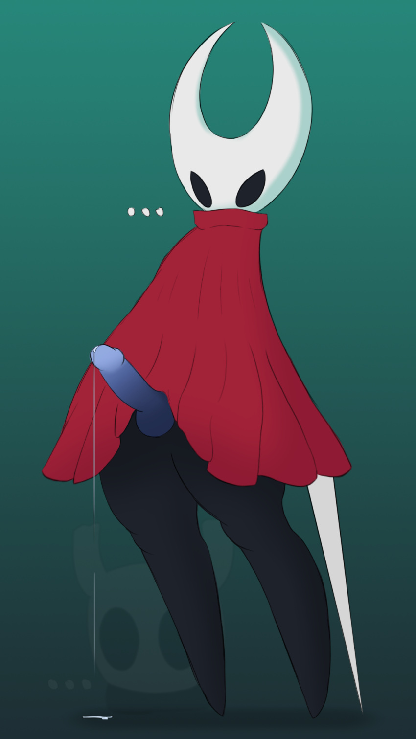 ... 2021 9:16 ambiguous_gender anthro anthrofied arthropod balls black_body black_sclera blue_penis bodily_fluids bottomless clothed clothing conditional_dnp cum cum_pool digital_media_(artwork) dress duo genital_fluids genitals gradient_background hi_res hollow_knight hornet_(hollow_knight) humanoid_genitalia humanoid_penis leaking_cum long_legs melee_weapon mouthless no_pupils penis penis_under_clothes penis_under_dress protagonist_(hollow_knight) rdroid red_clothing red_dress simple_background solo_focus sword team_cherry thick_thighs video_games weapon white_head
