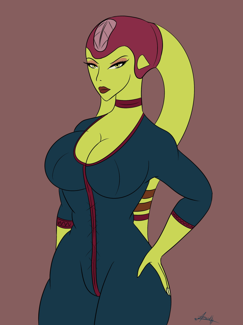 absurd_res alien alien_humanoid big_breasts big_butt breasts butt female hi_res humanoid panthra78 solo star_wars twi'lek