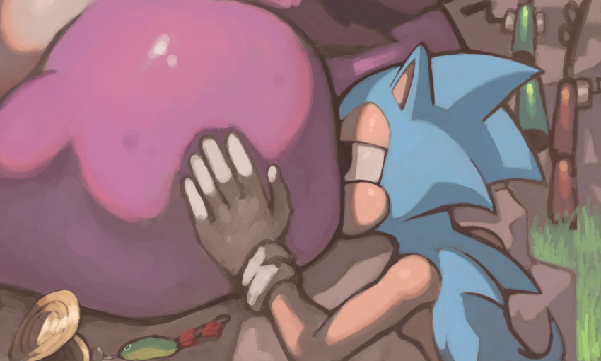 5:3 anal anthro big_butt big_the_cat butt duo hi_res huge_butt jojobiz male male/male nude oral rimming sega sex size_difference sonic_the_hedgehog sonic_the_hedgehog_(series)
