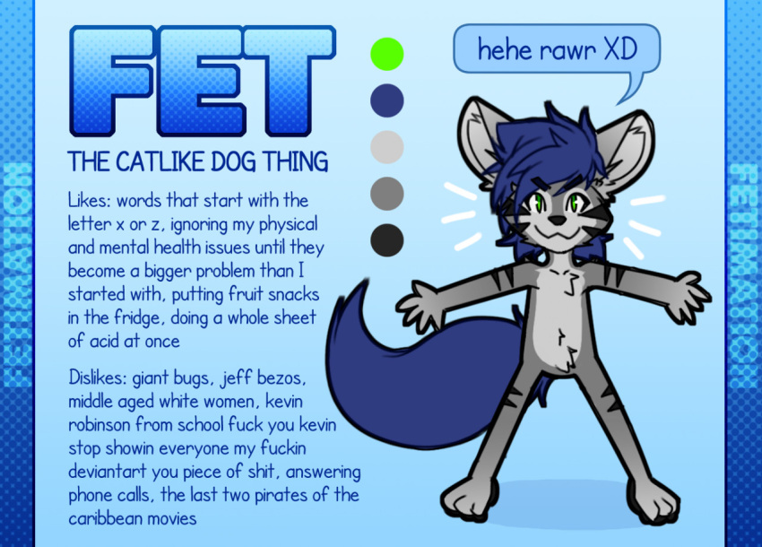 anthro canid canine english_text fetimation male mammal model_sheet solo text