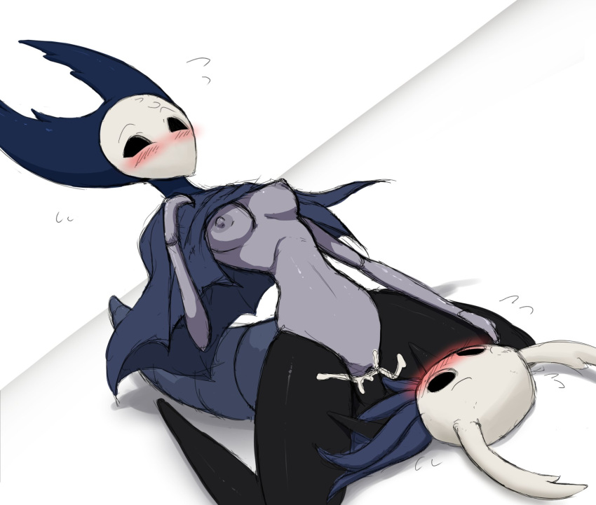 anearbyanimal animal_humanoid anthro arthropod arthropod_abdomen arthropod_humanoid blush bodily_fluids breasts cloak clothing cum cum_in_pussy cum_inside duo ejaculation exposed_breasts female female_on_top female_penetrated genital_fluids genitals hi_res hollow_knight horn humanoid insect insect_humanoid male male/female male_penetrating male_penetrating_female mantis mantis_humanoid mantis_lord mask medium_breasts nipples on_top penetration penis protagonist_(hollow_knight) pussy sex size_difference team_cherry vaginal vaginal_penetration vessel_(species) video_games