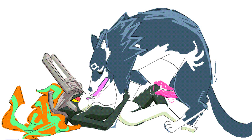 bestiality canine cum furry imp_midna kiss link_(wolf_form) male mammal midna minus8 nintendo penis the_legend_of_zelda twilight_princess video_games wolf wolf_link