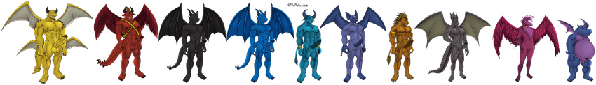 5_fingers 5_toes abs absurd_res anthro avian balls blue_dragon_(character) blue_dragon_(series) bovid bovine chimera chimera_(blue_dragon) chiropteran claws common_hippopotamus dark_dragon_(blue_dragon) dragon erection european_mythology feet felid female fingers genitals greek_mythology group hi_res hippopotamid hippopotamus_(blue_dragon) humanoid_feet humanoid_legs killer_bat_(blue_dragon) long_image machairodontine male mammal minotaur minotaur_(blue_dragon) model_sheet monster muscular mythological_avian mythological_firebird mythology nails navel nipples noi_(blue_dragon) nude pecs penis phoenix phoenix_(blue_dragon) pussy rudolph_(blue_dragon) saber_tiger_(blue_dragon) shadow_(blue_dragon) thepluto_nsfw toenails toes wide_image