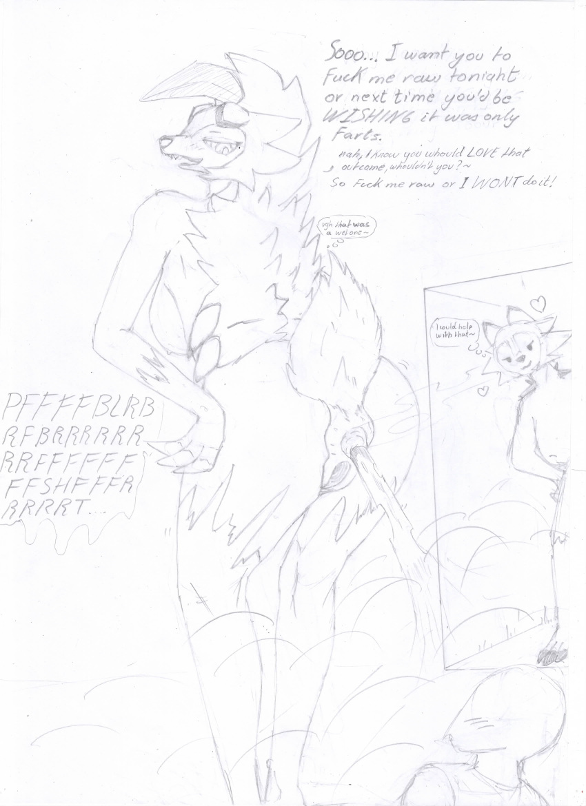 absurd_res anal_prolapse anal_wink anthro anus breasts canid canine canis claws dominant dominant_anthro dominant_female exposed_breasts fangs fart fart_cloud fart_fetish farting_on_another farting_on_face female finger_claws gaping gaping_anus generation_7_pokemon genitals group hi_res human implied_scat looking_back looking_down looking_pleasured looking_up_at_partner lycanroc male male/female mammal midday_lycanroc midnight_lycanroc musk nintendo pokemon pokemon_(species) pose prolapse raised_tail sexy_eyes smelly spread_anus spreading tail teeth toe_claws trio vulva wolf