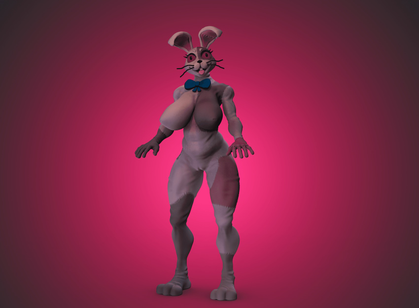 absurd_res animal_humanoid big_breasts breasts chubby_female clothing costume female five_nights_at_freddy's fursuit gynomorph hi_res huge_breasts humanoid intersex lagomorph lagomorph_humanoid leporid leporid_humanoid mammal mammal_humanoid rabbit rabbit_humanoid scottgames security_breach slightly_chubby solo thicc_unique thick_thighs vanny vanny_(fnaf) video_games wide_hips