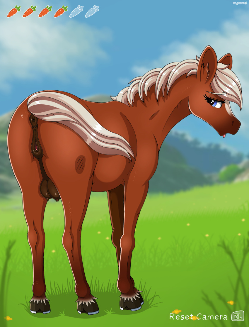 epona_(tloz) equid equine female hi_res horse mammal negasun nintendo solo the_legend_of_zelda video_games