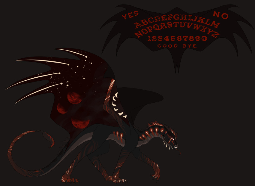 anonymous_artist dragon feral hi_res hitoreisu_(character) hybrid letters male model_sheet nightwing_(wof) number reference_image sandwing_(wof) skywing_(wof) solo tail_spines text tribrid walking wings wings_of_fire